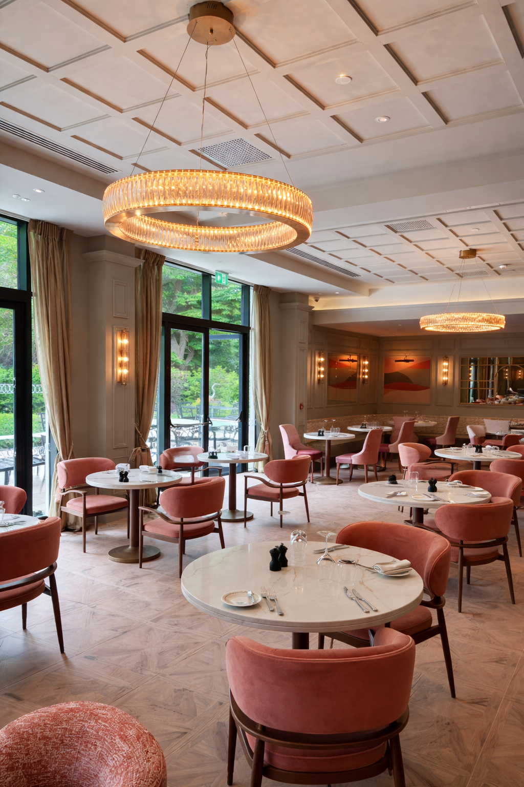 Bespoke ring chandeliers