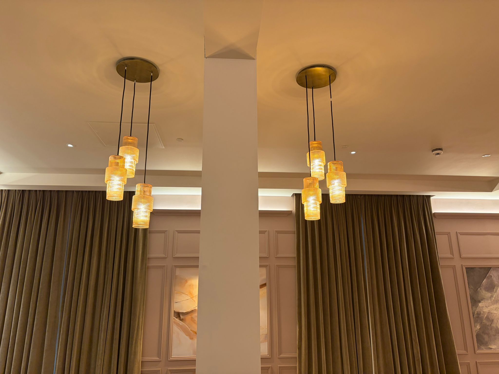 Sourced pendant lighting
